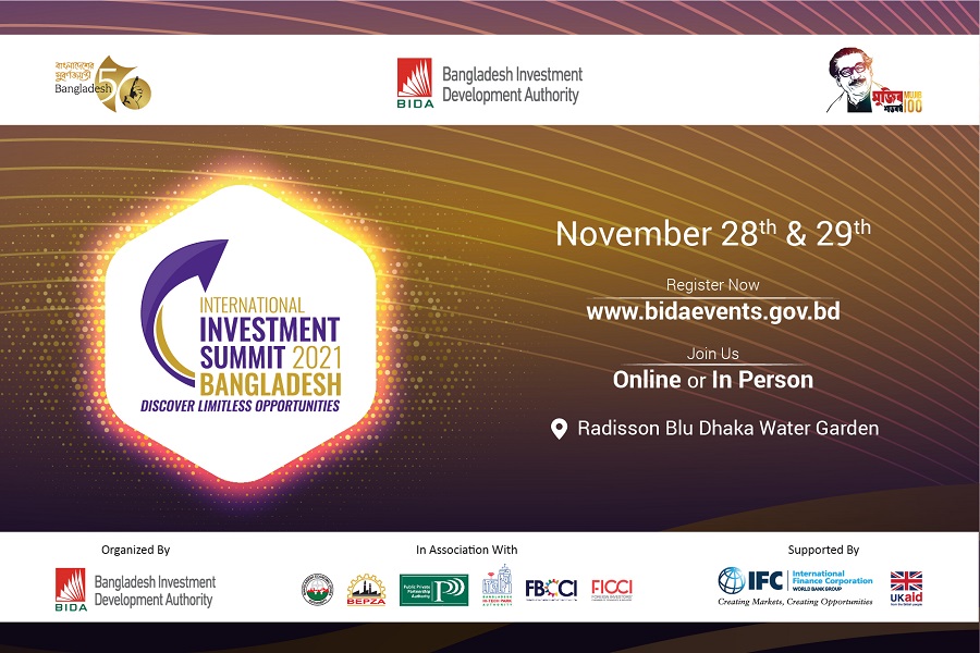 international investment summit 2021 Bangladesh